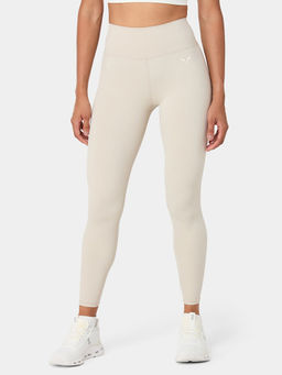 Squatwolf - Cream Front Rise Leggings