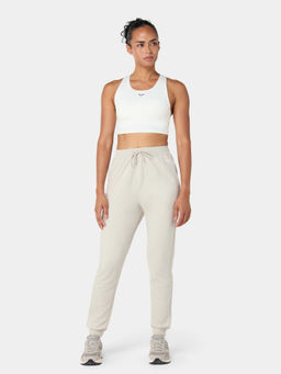 Squatwolf - Cream Regular Fit Sweat Joggers
