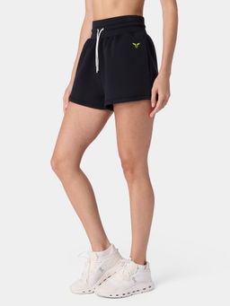 Squatwolf - Black Neotech Spacer Shorts