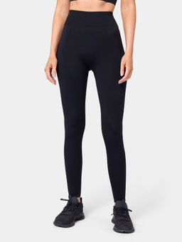 Squatwolf - Black Seamless Contour Leggings