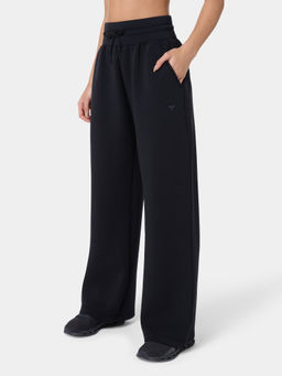 Squatwolf - Black Relaxed Spacer Trackpant