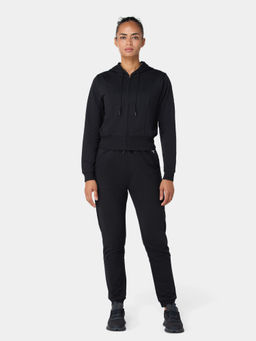 Squatwolf - Black Crop Sweat Jacket