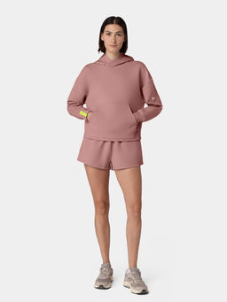 Squatwolf - Pink Neotech Spacer Crop Hoodie