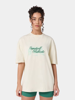 Squatwolf - Off White Authentic Oversized Graphic T-Shirt