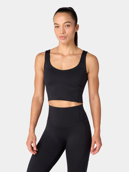 Squatwolf - Black ACTDRY Built In Bra Pro Tank Top