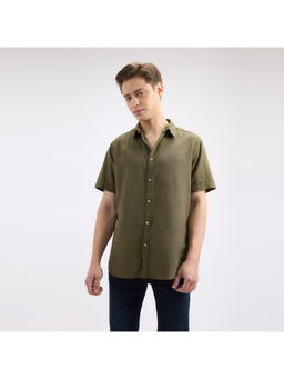 Pepe Jeans - Men Green Short Sleeve Shirt
