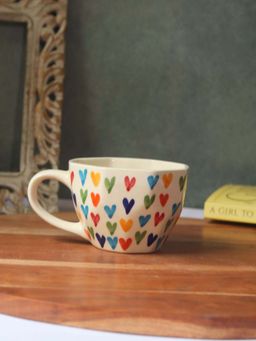 WEAVING HOMES - Loveislove White Mug