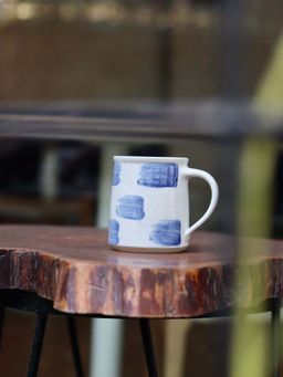 WEAVING HOMES - Auro Mug Blue Blocks Blue Mug