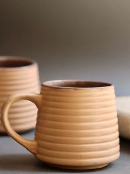 WEAVING HOMES - Coffee Brown Mug