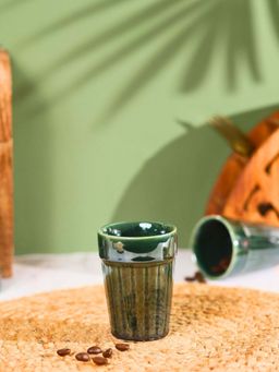 WEAVING HOMES - Green Kulhad