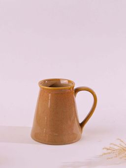 WEAVING HOMES - Camel Brown Coffee Mug
