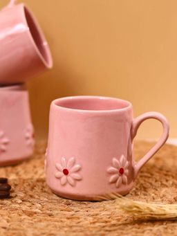WEAVING HOMES - Pink Lily Mug
