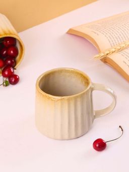 WEAVING HOMES - Brown Ombre Cream Mug