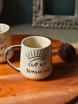 WEAVING HOMES - Sunshine Brown Mug
