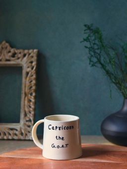 WEAVING HOMES - The Capricorn Grey Mug