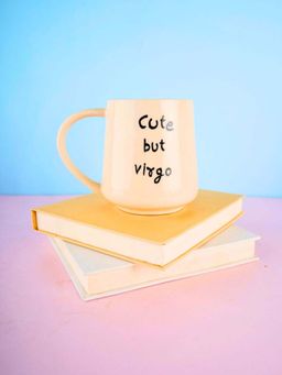 WEAVING HOMES - Cute But Virgo Cream Mug