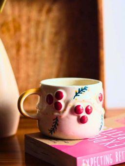 WEAVING HOMES - Cherry Multi-Color Mug
