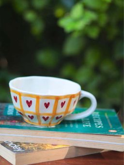 WEAVING HOMES - Blessed White Mug