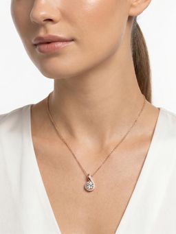Carlton London - Rose Gold Plated Pendant Necklace