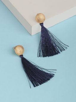 Lilly & Sparkle - Blue Contemporary Drop Earrings