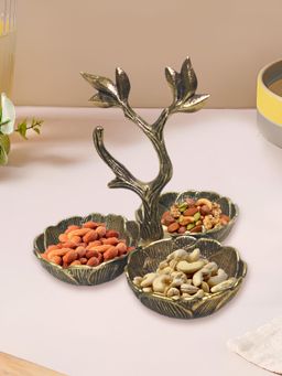 Metalsmith - Copper Dessert Bowl Dry fruit, Serving And Multipurpose Solid Bowl (Gold)