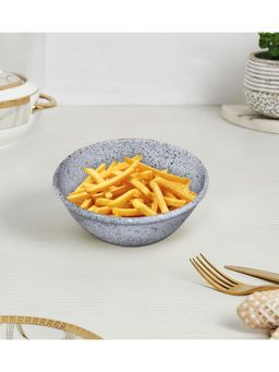 Metalsmith - Iron Serving Bowl Serving And Decor Bowl For Home, Kitchen And Office (White)