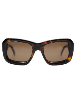 Off-White - Brown Full Rim Sunglasses (OERI091F2316064) (53)