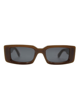 Off-White - Brown Full Rim Sunglasses (OERI127C9917407) (50)
