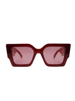 Off-White - Red Full Rim Sunglasses (OERI128S2412828) (55)