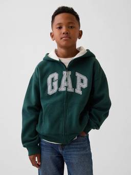 GAP - Green Solid Cotton Blend Relaxed Jacket