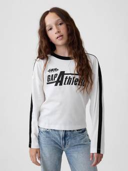 GAP - Off White Graphic Cotton Regular T-Shirt