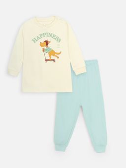Napchief - Happy Doggy T-Shirt and Joggers (Set of 2)