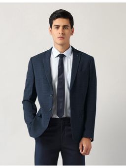 Arrow - Mens Zero Calorie Slim Fit Micro Checked Blazer