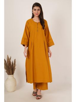TANYA BERRY - Mustard Yellow Co-Ord (Set of 2)