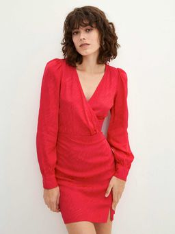 LC WAIKIKI - Women Pink Woven Viscose Dress