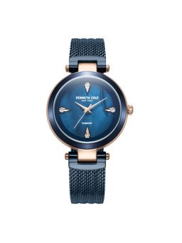 Kenneth Cole - KCWLG2236302LD Blue Dial Analog Watch for Women