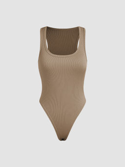 Cider - Solid Square Neck Bodysuit