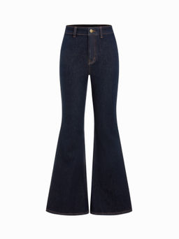 Cider - High Stretch Denim High Waist Stretch Flared Jeans