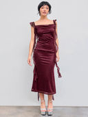 Burgundy color option, Currently selected
