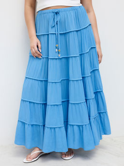 Cider - What If We Just Stayed Maxi Skirt Curve & Plus