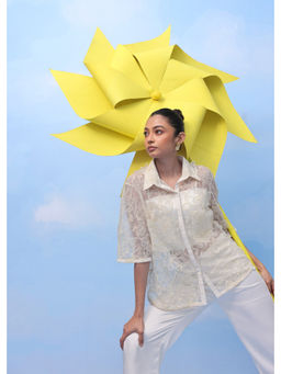 Couche - Visco Bloom Cream Shirt