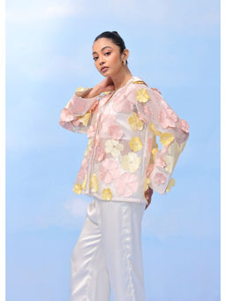 Couche - Three - Tone Bloom Shirt