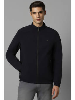 Louis Philippe - Men Casual Blue Solid Reversible Jackets