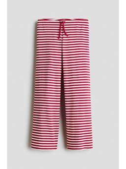 H&M - Girls Multi-Color Stripes Ribbed Cotton Pyjama
