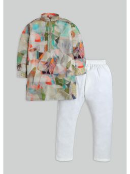 KALKI FASHION - Multi-Color Abstract Kurta and Pant