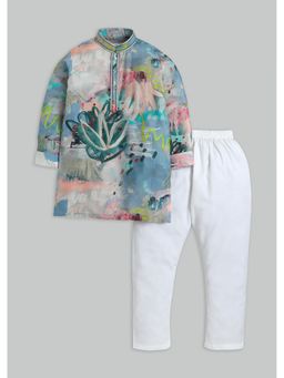 KALKI FASHION - Multi-Color Abstract Kurta and Pant
