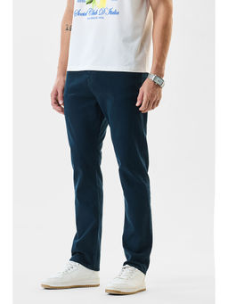 Snitch - Dark Blue Denim Slim Casual Jeans