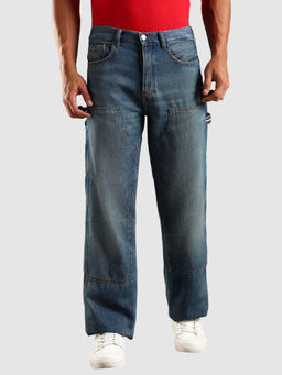 Tommy Hilfiger - Blue Loose Fit Low Rise Jeans