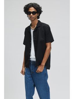 TERRA LUNA - Palawan Black Casual Shirt