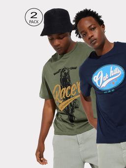 max - URB_N Men Graphic Printed T-shirts - Multi-Color